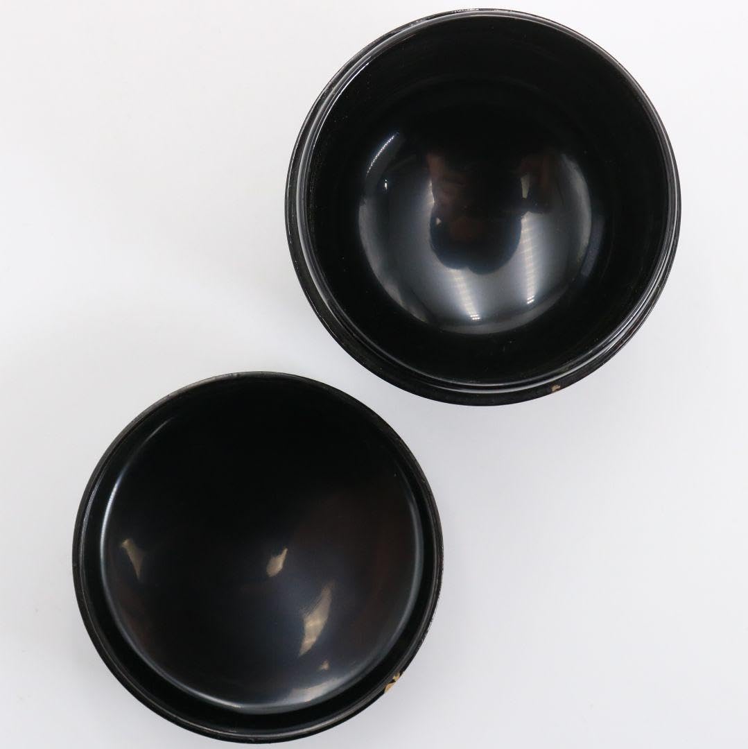 Amazon.co.jp: 筑城良斉作 波塗 波千鳥 中棗 茶道具 共箱 V924 : おもちゃ